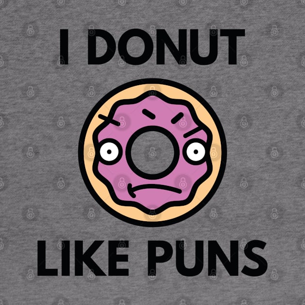 I Donut Like Puns by VectorPlanet